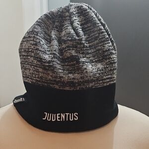 Juventus Black and Gray Beanie